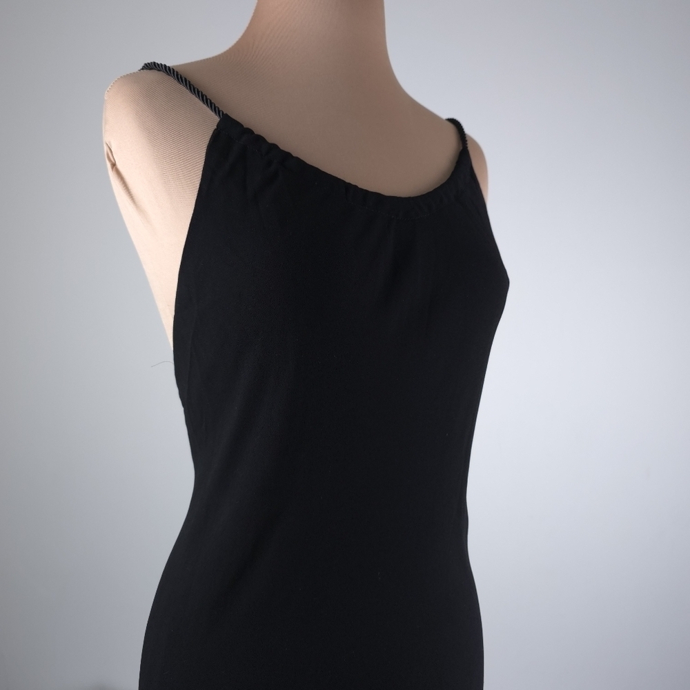 Victorias Secret Sheer Lace Up Maxi With Back Slit Size 4 - Picture 5 of 11